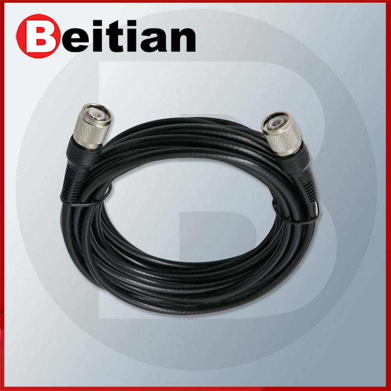 Beitian TNC-SMA coaxial pure copper injection connection feeder RTK antenna mushroom head SYV50-3 fixed base Beitian TNC-SMA coaxial pure copper injection connection feeder RTK antenna mushroom head SYV50-3 fixed base
